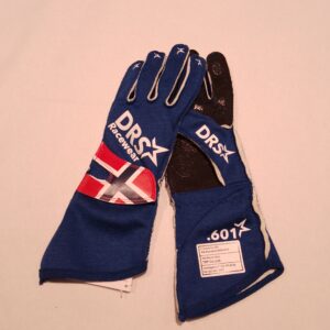 DRS Racewear Blå (Norsk flagg) Hansker .601